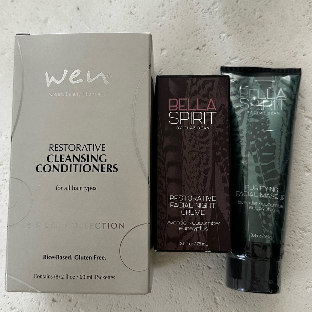 WEN Restorative Cleansing Set with Bella Spirit Skincare